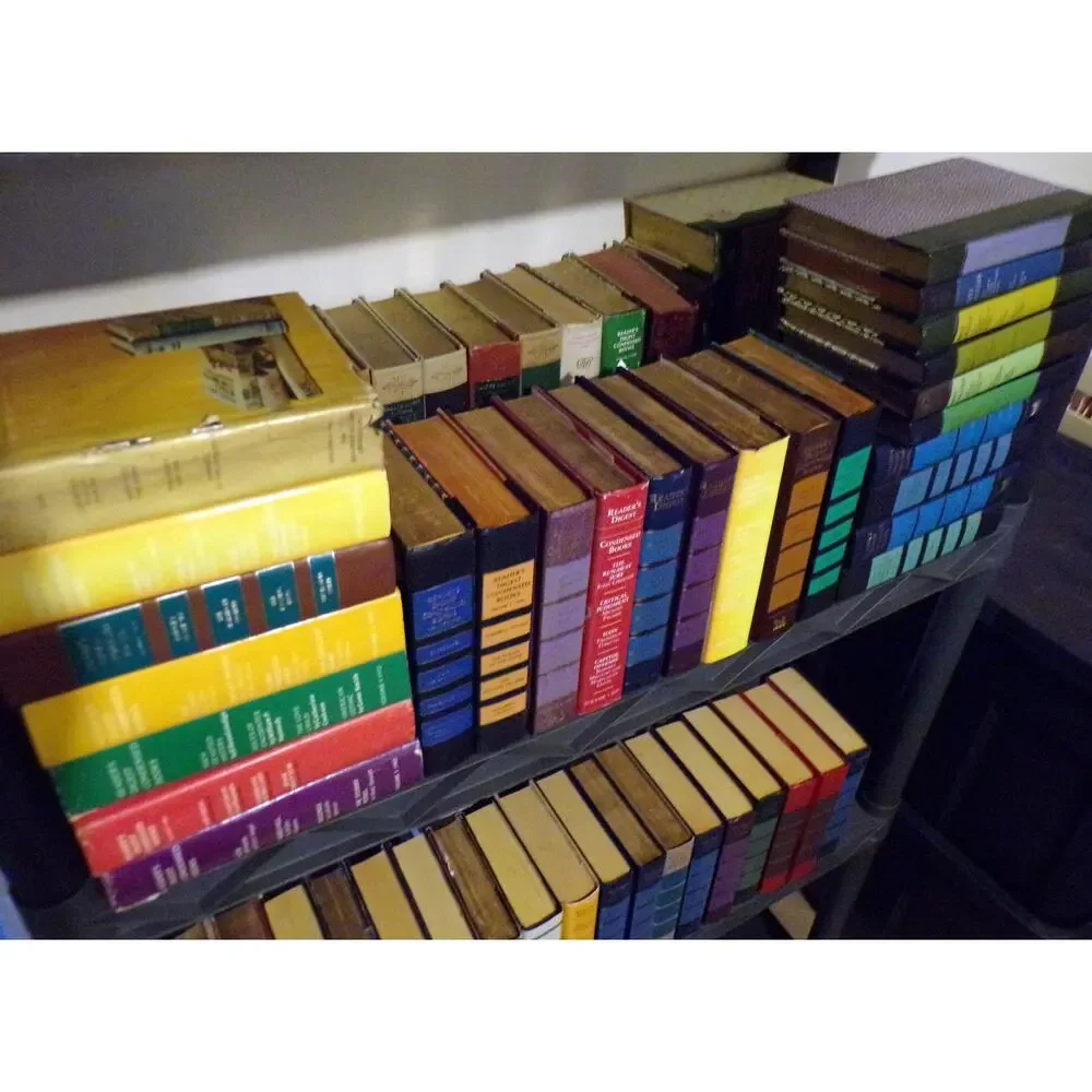 Readers Digest Condensed 4 Books Set Varies Colors